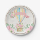 Search for hot air balloon plates Pink