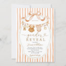 Search for bears gender reveal invitations Rustic