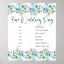 Search for blue floral wedding posters Yellow