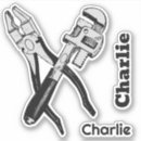 Search for wrench stickers Plumber