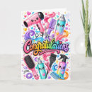 Search for beauty school graduate cards Beautician
