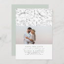 Search for mountain wedding save the dates Sage green