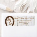 Search for fence return address labels Ranch