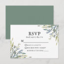 Search for delicate rsvp cards Sage green