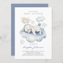 Search for rabbit baby shower invitations Watercolor