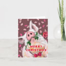 Search for funny pig christmas cards Piggy