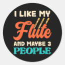 Search for flute player stickers Instrument