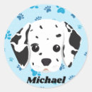 Search for dalmatian print stickers Blue