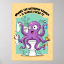 Search for funny bathroom posters Are you pooping