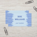 Search for pattern business cards Blue