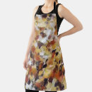 Search for abstract graphic aprons Orange