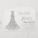 Search for bling bridal shower invitations Diamond