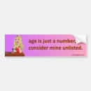 Search for number bumper stickers Joke