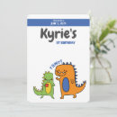 Search for trex birthday invitations Jurassic