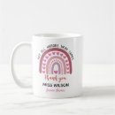 Search for rainbow watercolor mugs Teacher appreciation