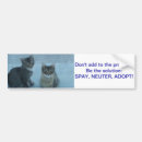 Search for kitten bumper stickers Adopt