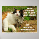 Search for sarcasm posters Cat