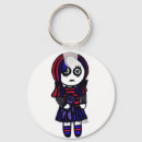 Search for goth girls key rings Cute