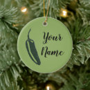 Search for chili pepper christmas tree decorations Peppers