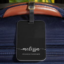 Search for monogram luggage tags Typography