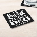 Search for rescue coasters Dog lover