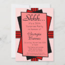 Search for great gatsby birthday invitations Geometric