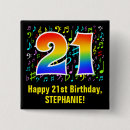Search for birthday 21 badges 21 years old