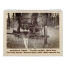 Search for vintage children calendars Black and white