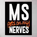 Search for multiple sclerosis posters Warrior