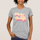 Search for alpha chi omega tshirts Greek letters
