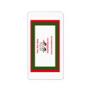 Search for restaurant return address labels Pizzeria