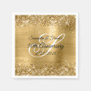 Search for 50th anniversary napkins Fancy