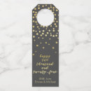 Search for new year bottle tags Gold