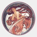 Search for alphonse mucha stickers Victorian