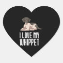 Search for funny whippet stickers Wolf