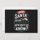 Search for dear santa cards Matching