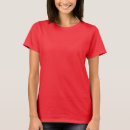 Search for red womens tshirts Blank