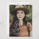 Search for lets celebrate the graduate invitations Class of 2025