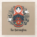 Search for russian coasters Matryoshka