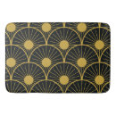 Search for black gold art deco bath mats 1920s