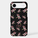 Search for dragonfly painting iphone cases Pink
