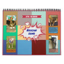 Search for rescue calendars Dog