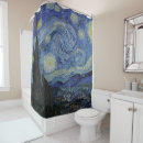 Search for van gogh shower curtains Blue