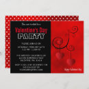 Search for valentines day seasonal invitations Black and white
