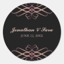 Search for elegant gold swirl stickers Stylish