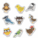 Search for cute birds stickers Bird lover