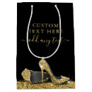 Search for high heels gift bags Black