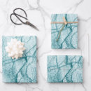 Search for turquoise marble wrapping paper Chic