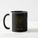 Search for zodiac mugs Black