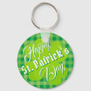 Search for green clover key rings Irish